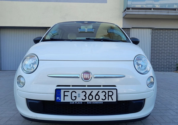 Fiat 500 cena 19900 przebieg: 165730, rok produkcji 2010 z Tykocin małe 352